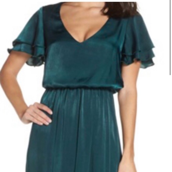 Show me Your Mumu Michelle Flutter Maxi Dress - Picture 3 of 14